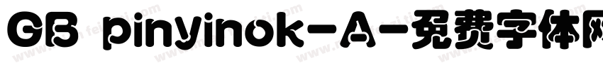 GB pinyinok-A字体转换